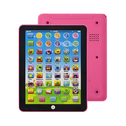 Tablette éducative interactive pour enfants de 3 à 6 ans + jeux éducatifs tactiles + plastique ABS résistant + conception légère et portable