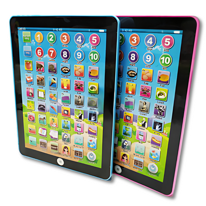 Tablette éducative interactive pour enfants de 3 à 6 ans + jeux éducatifs tactiles + plastique ABS résistant + conception légère et portable