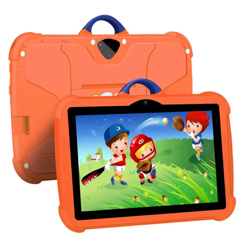 Tablette pour enfants 7 pouces | motif dessin animé | 64 Go de stockage