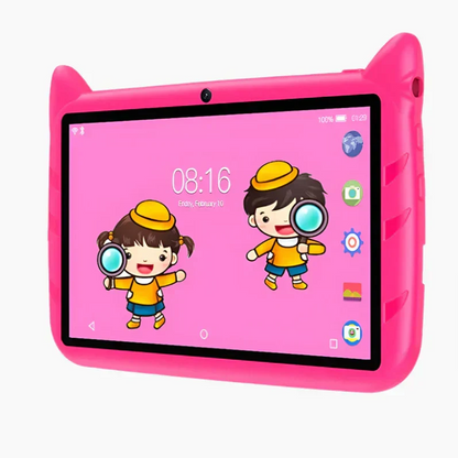 Tablette pour enfants 7 pouces - Wi‑Fi 5G - 4 Go de RAM - 64 Go de ROM