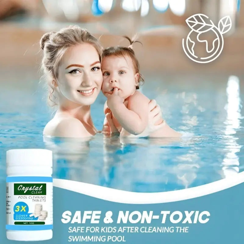 Tablettes pour piscine pour une eau cristalline et une détente sans souci