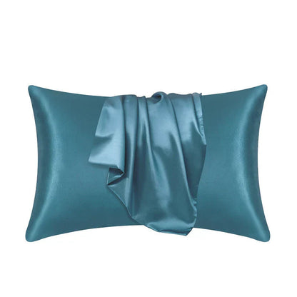 Taie d’oreiller 100 % soie de mûrier – tissu naturel et hypoallergénique qui prend soin de la peau et des cheveux, pour toute femme adepte du beauty sleep – idéale pour un repos stylé et une régénération luxueuse dans votre chambre