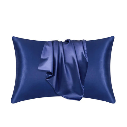 Taie d’oreiller 100 % soie de mûrier – tissu naturel et hypoallergénique qui prend soin de la peau et des cheveux, pour toute femme adepte du beauty sleep – idéale pour un repos stylé et une régénération luxueuse dans votre chambre