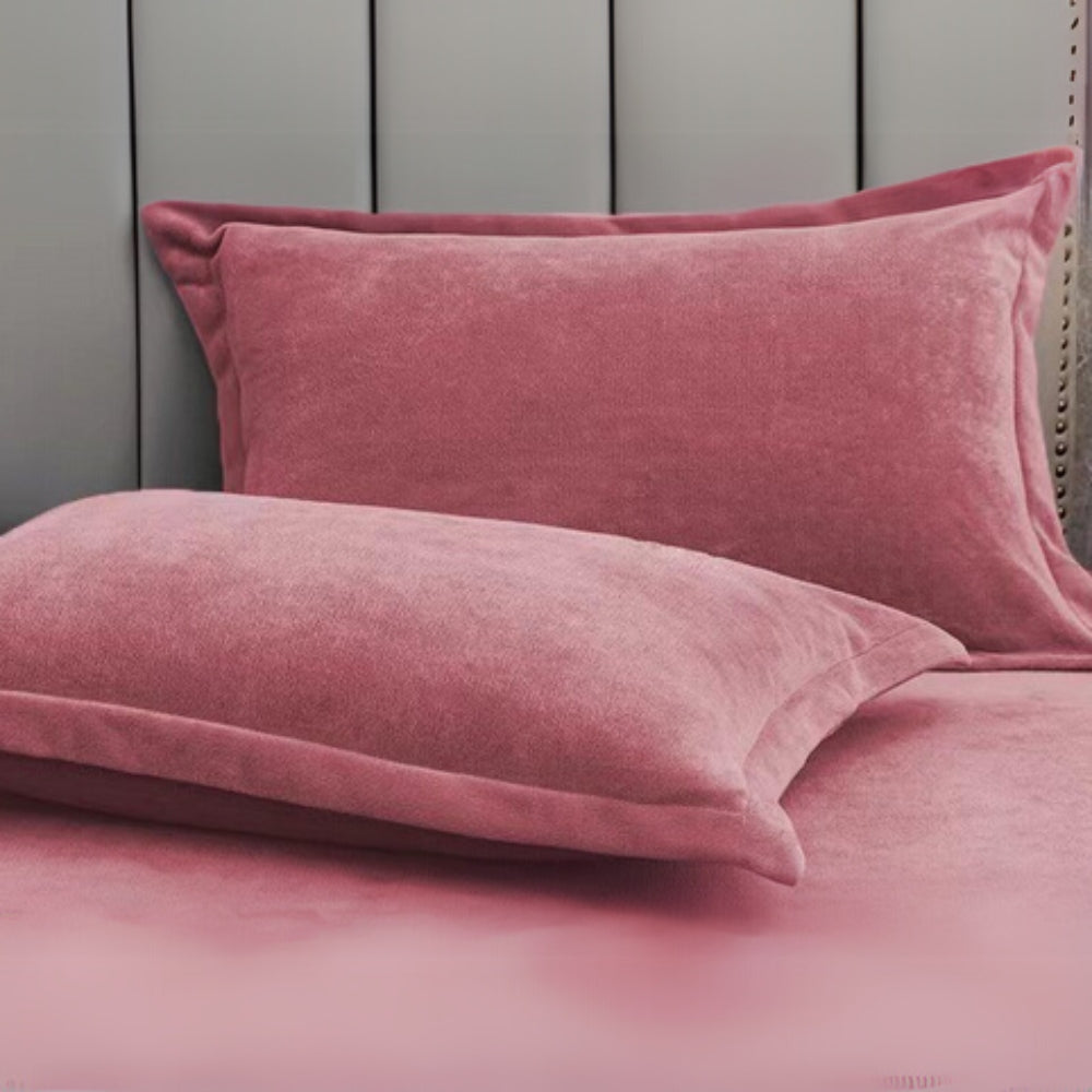 Taies d’oreiller en polaire confortables