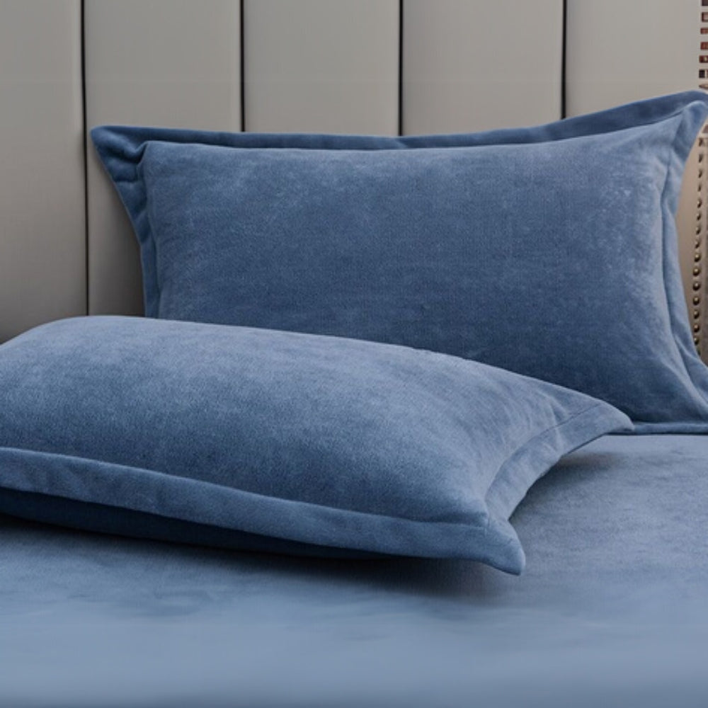 Taies d’oreiller en polaire confortables