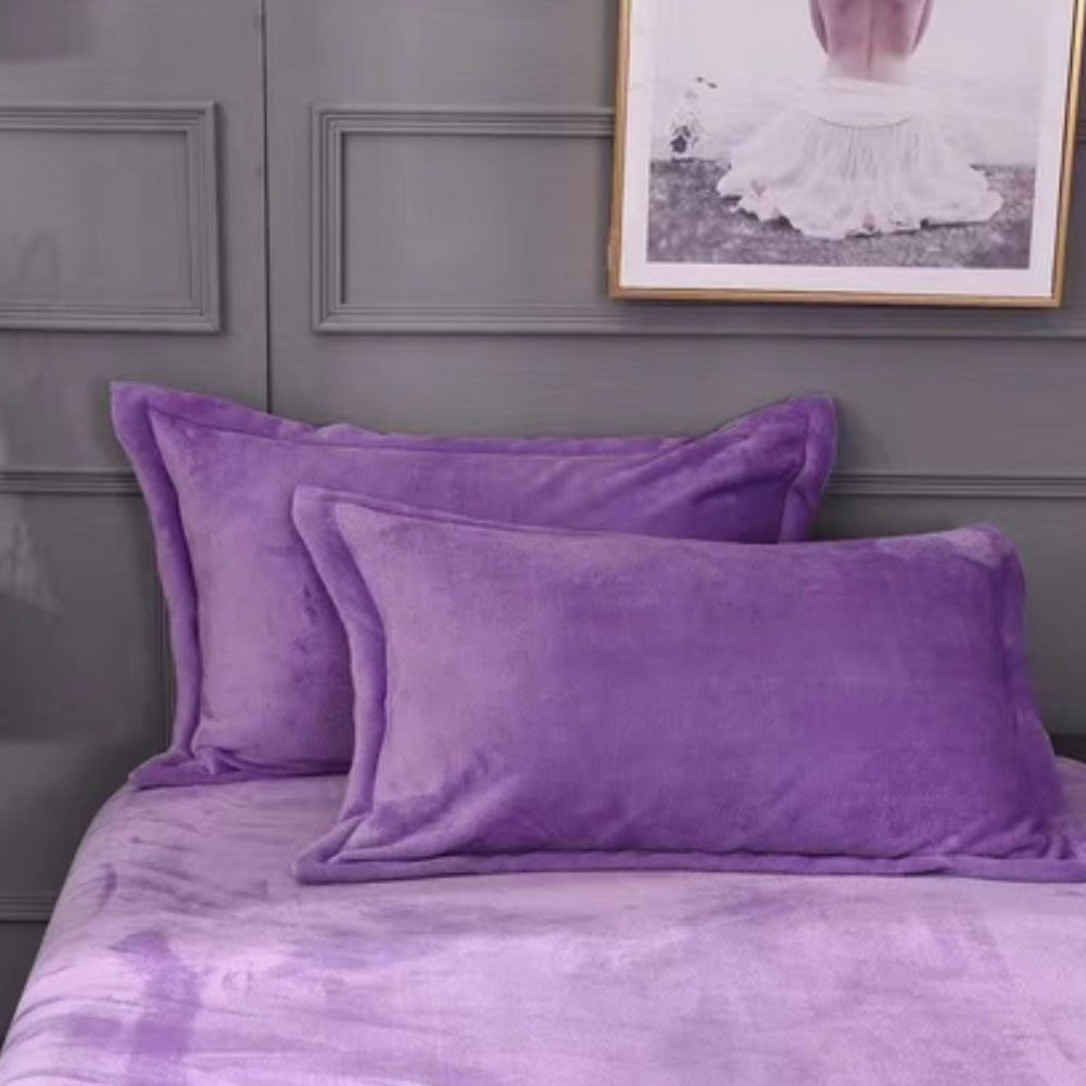 Taies d’oreiller en polaire confortables