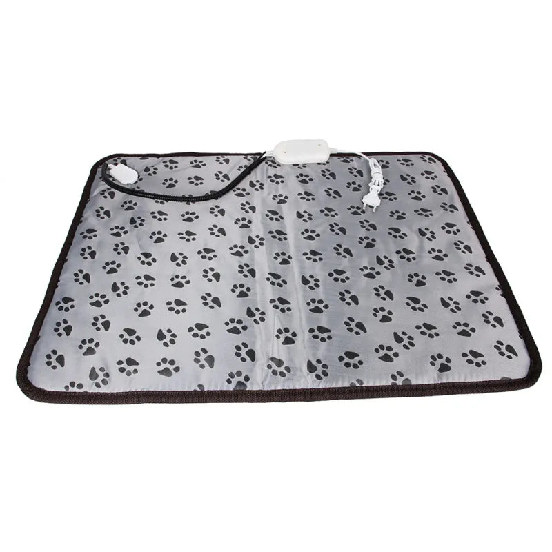Tapis chauffant pour animaux à température réglable - imperméable et confortable