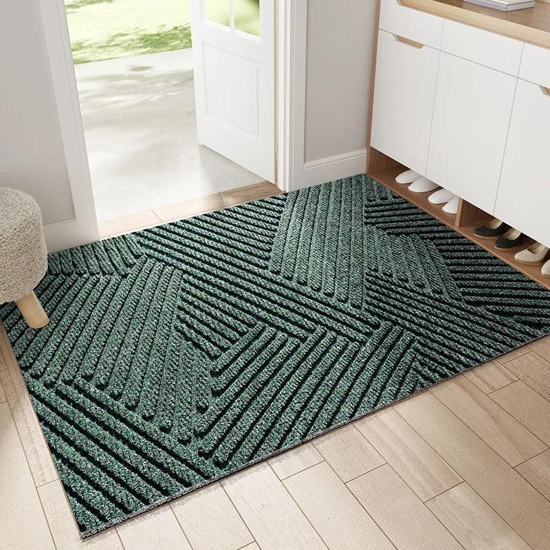 Tapis d’entrée tous temps avec piège à saletés
