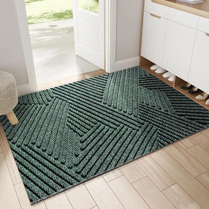 Tapis d’entrée tous temps avec piège à saletés
