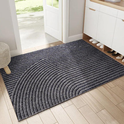 Tapis d’entrée tous temps avec piège à saletés