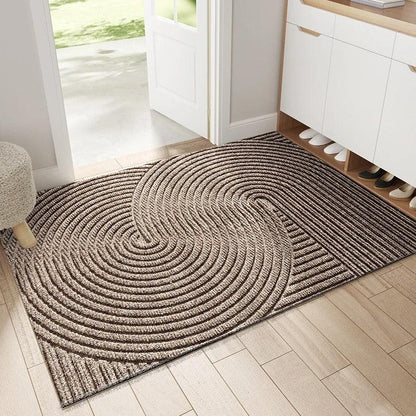 Tapis d’entrée tous temps avec piège à saletés
