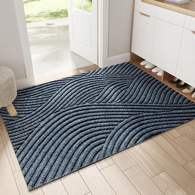 Tapis d’entrée tous temps avec piège à saletés