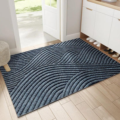 Tapis d’entrée tous temps avec piège à saletés