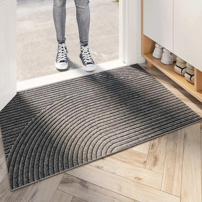 Tapis d’entrée tous temps avec piège à saletés