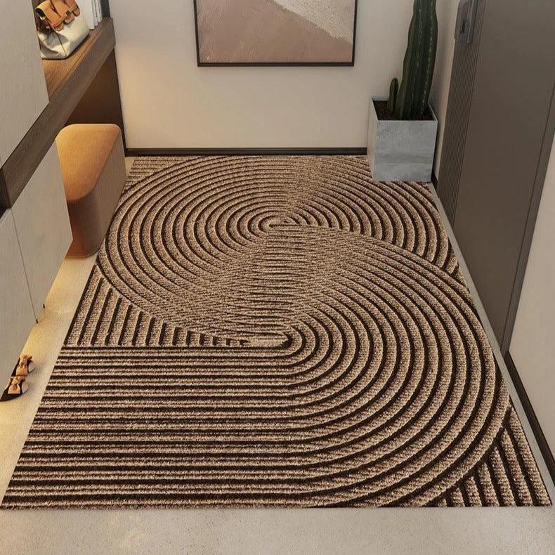 Tapis d’entrée tous temps avec piège à saletés