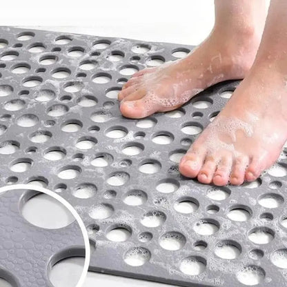 Tapis de baignoire antidérapant à ventouses