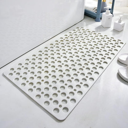 Tapis de baignoire antidérapant à ventouses
