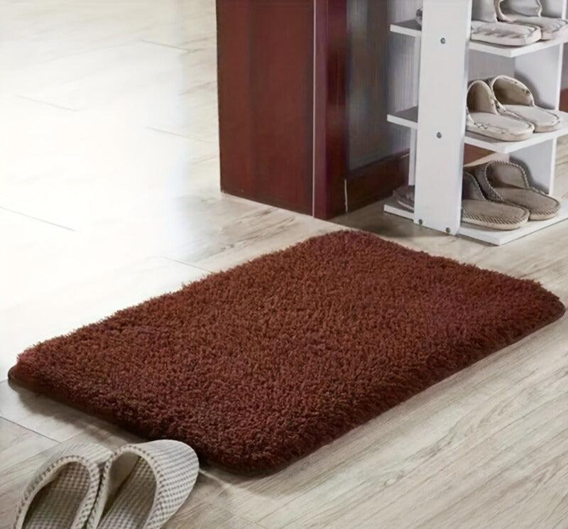 Tapis de bain doux et matelassé – confort luxueux avec dessous antidérapant