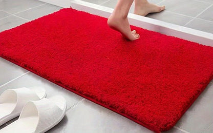 Tapis de bain doux et matelassé – confort luxueux avec dessous antidérapant