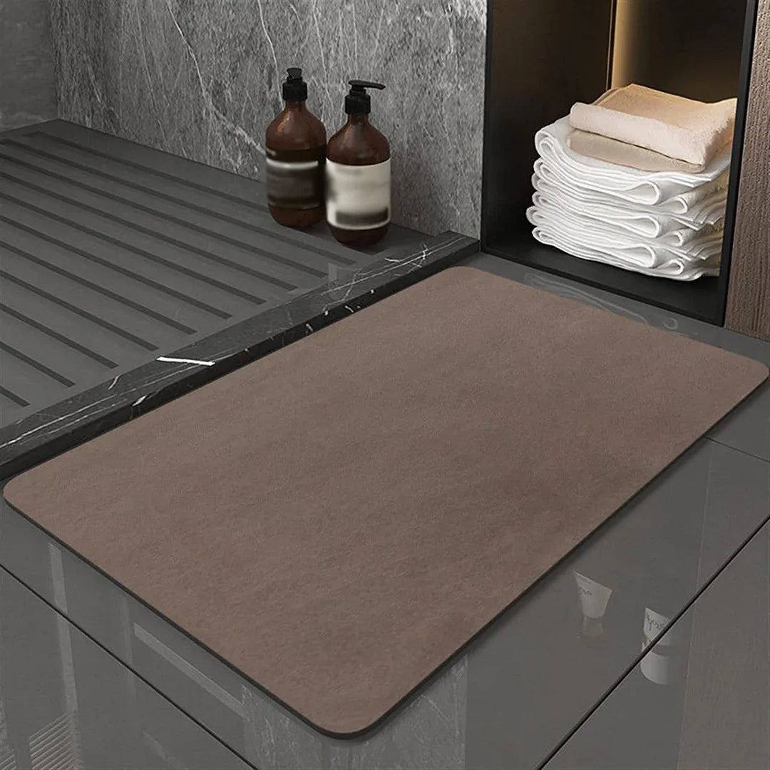 Tapis de bain en diatomite