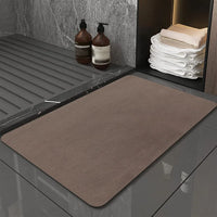 Tapis de bain en diatomite
