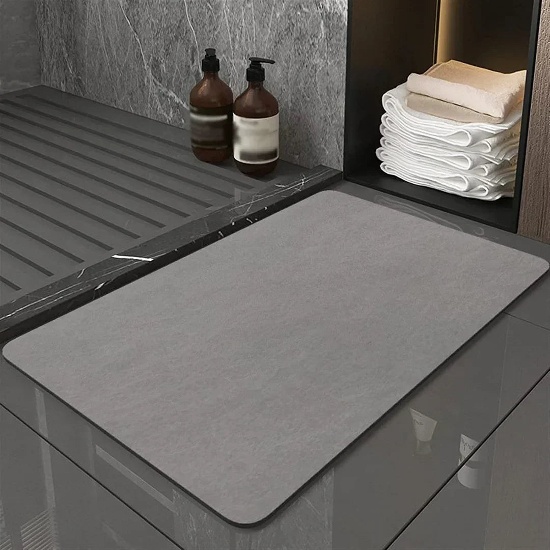 Tapis de bain en diatomite