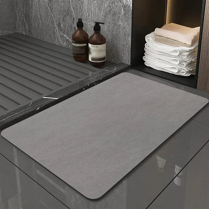 Tapis de bain en diatomite