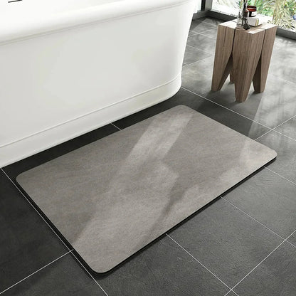 Tapis de bain en diatomite