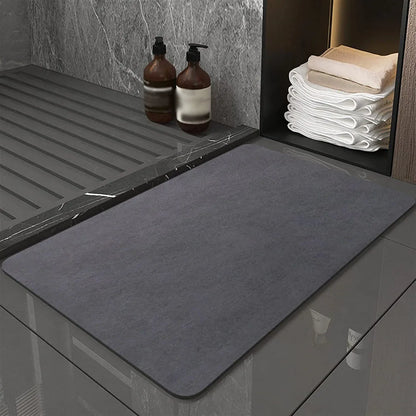 Tapis de bain en diatomite