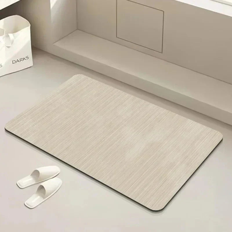 Tapis de bain en diatomite