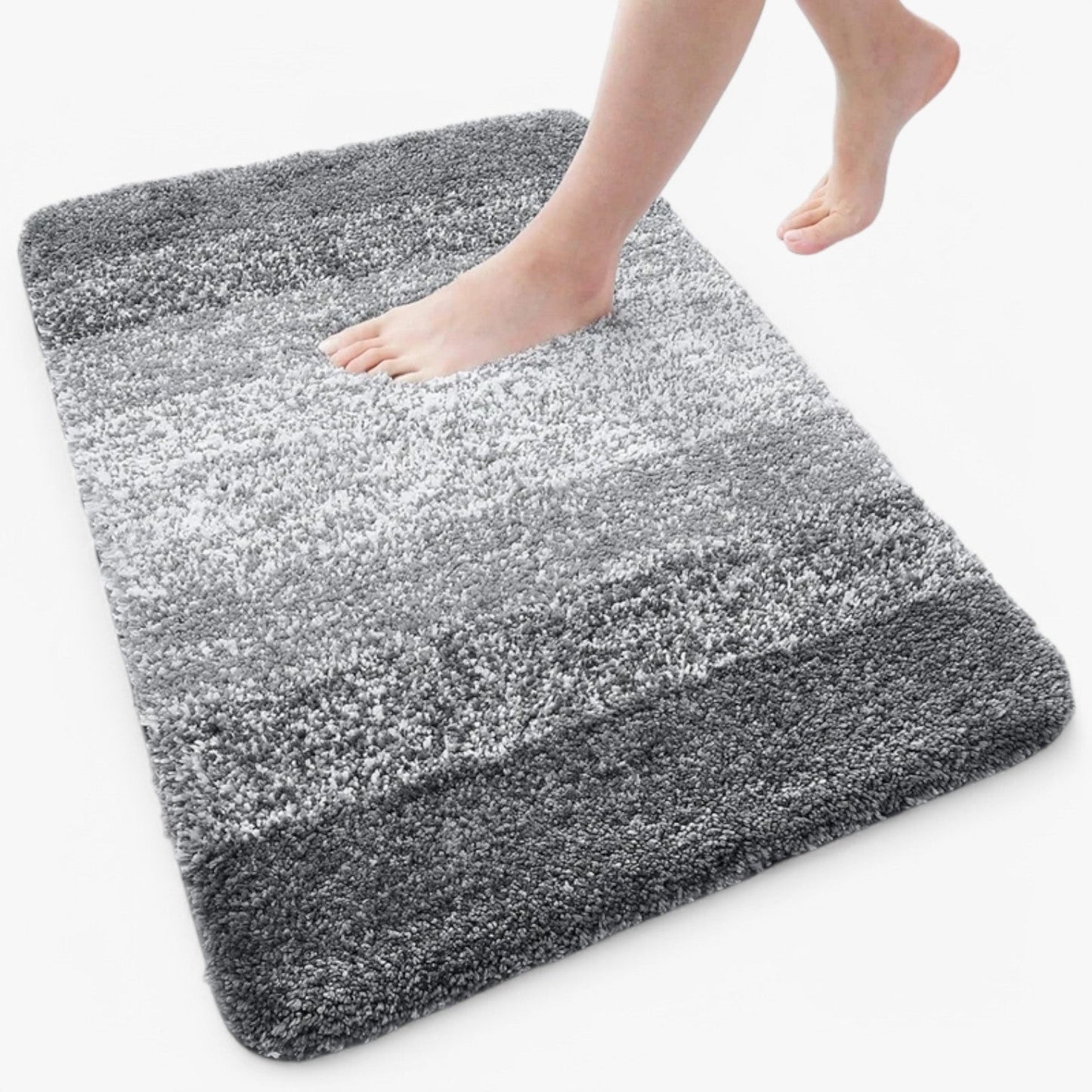 Tapis de bain super absorbant antidérapant – sécheresse instantanée et confort