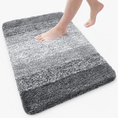 Tapis de bain super absorbant antidérapant – sécheresse instantanée et confort