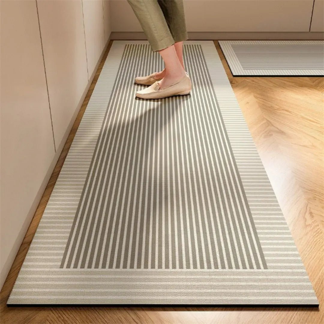 Tapis de cuisine antifatigue à surface absorbante et antidérapante