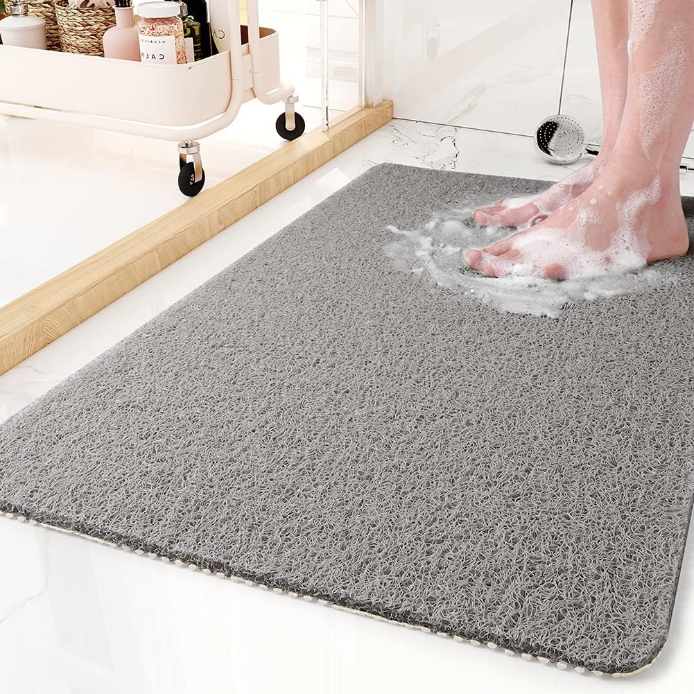 Tapis de douche sécurisant | antidérapant et doux pour les pieds