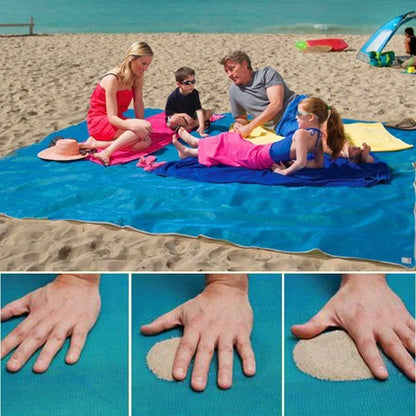 Tapis de plage anti-sable, léger et à séchage rapide