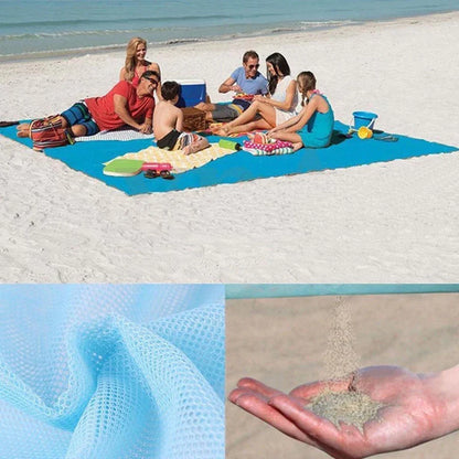 Tapis de plage anti-sable, léger et à séchage rapide