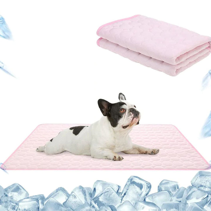 Tapis rafraîchissant d’été pour animaux de compagnie
