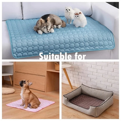 Tapis rafraîchissant pour chien très grand format | Couchage d’été pour petits et grands chiens | Couverture résistante pour chats et protection de canapé - Couverture réfrigérante