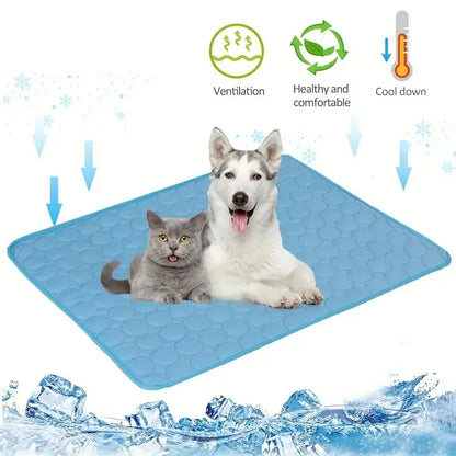 Tapis rafraîchissant pour chien très grand format | Couchage d’été pour petits et grands chiens | Couverture résistante pour chats et protection de canapé - Couverture réfrigérante