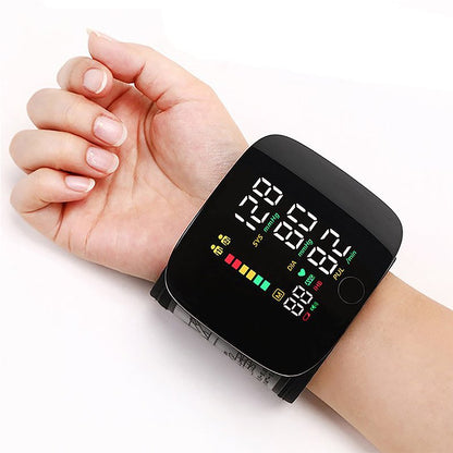 Tensiomètre intelligent au poignet, électronique portable avec alertes vocales