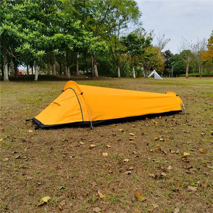 Tente compacte imperméable - ultralégère 1 personne pour l’aventure