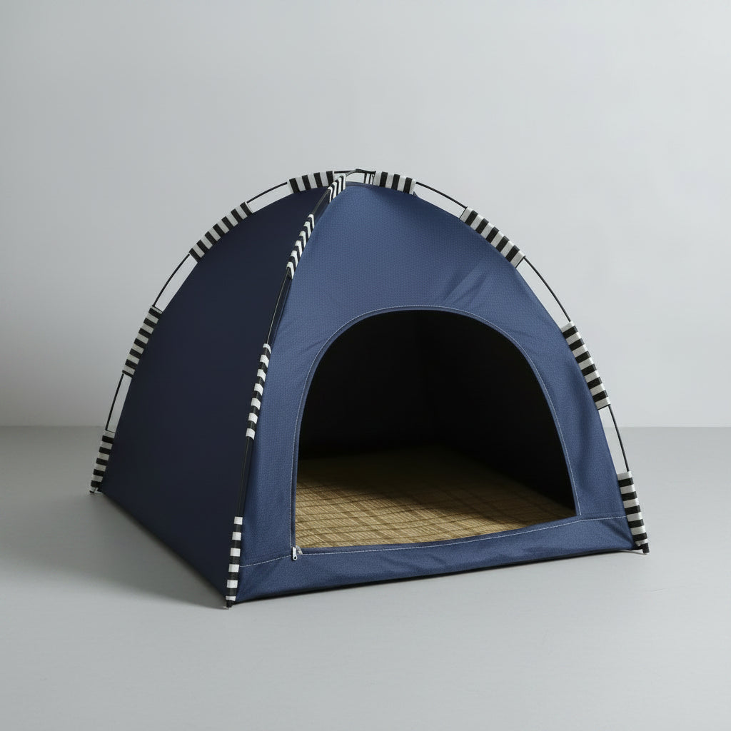 Tente pour chat aérée – ombre et confort portables pour les journées chaudes