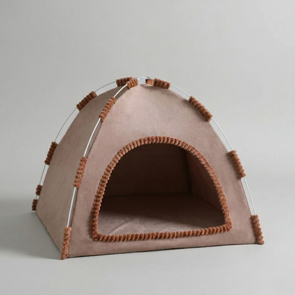Tente pour chat aérée – ombre et confort portables pour les journées chaudes