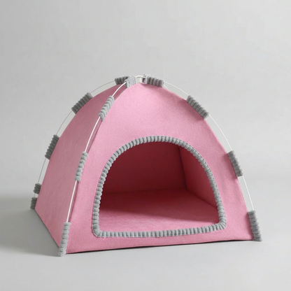 Tente pour chat aérée – ombre et confort portables pour les journées chaudes