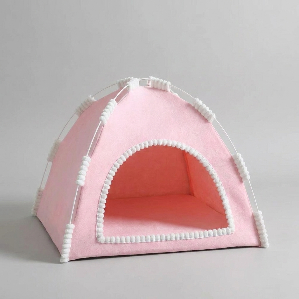 Tente pour chat aérée – ombre et confort portables pour les journées chaudes