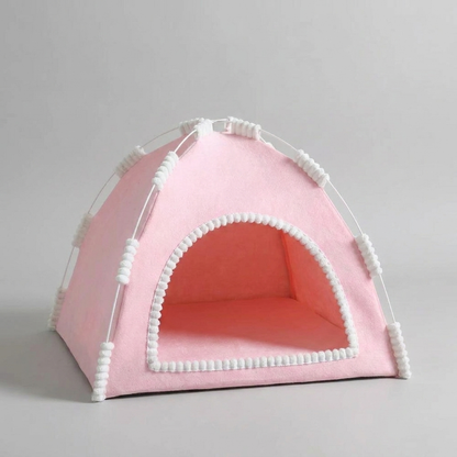 Tente pour chat aérée – ombre et confort portables pour les journées chaudes