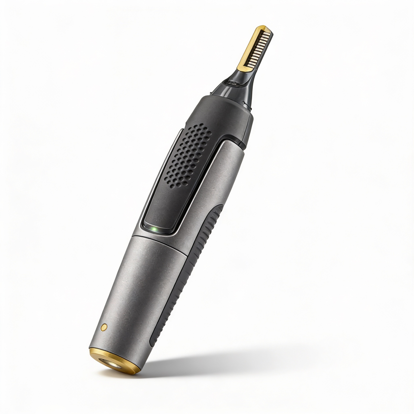 Tondeuse de précision professionnelle ultra-fine | lames en acier inoxydable au titane | éclairage LED intégré | technologie de micro-oscillation | pour le nez, les oreilles et les contours