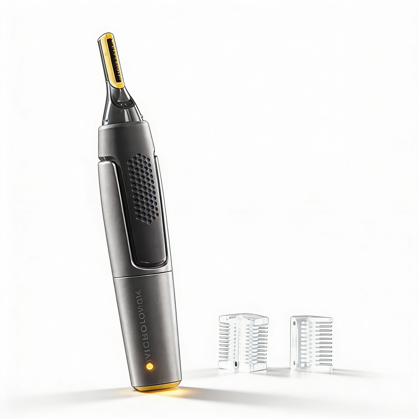 Tondeuse de précision ultra fine | Lames à micro-oscillations | Technologie en acier inoxydable au titane | Éclairage LED intégré | Design ergonomique
