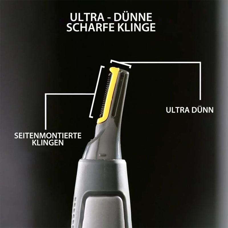 Tondeuse de précision ultra fine | Lames à micro-oscillations | Technologie en acier inoxydable au titane | Éclairage LED intégré | Design ergonomique