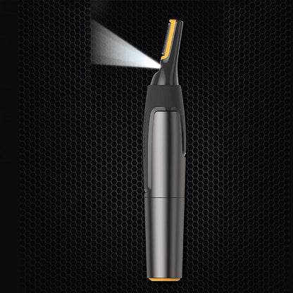 Tondeuse de précision ultra fine | Lames à micro-oscillations | Technologie en acier inoxydable au titane | Éclairage LED intégré | Design ergonomique
